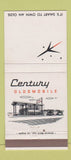 Matchbook Cover - Century Oldsmobile Tom Ainsworth Van Nuys CA 30 Strike