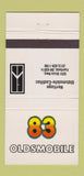 Matchbook Cover - 1983 Oldsmobile Heritage Cadillac Fairfield OH 30 Strike