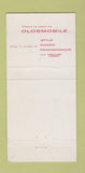 Matchbook Cover - 1957 Oldsmobile Balboa San Diego CA 30 Strike