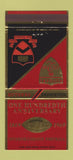 Matchbook Cover - Rutgers Princeton Football Game 1969 100th 30 Strike