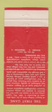 Matchbook Cover - Rutgers Princeton Football Game 1969 100th 30 Strike