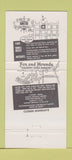 Matchbook Cover - Karl Katzsch's Fox and Hound Milwaukee WI 30 Strike