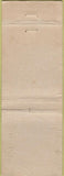 Matchbook Cover - Olympian Village Diamond Point NY girlie WORN