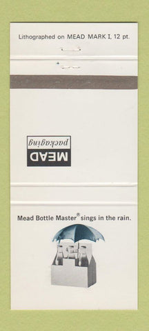 Matchbook Cover - Mead Packaging 30 Strike