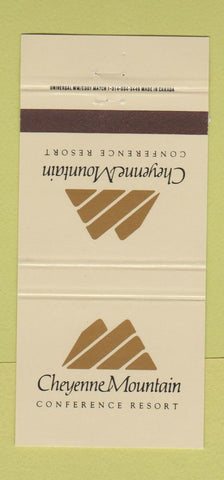 Matchbook Cover - Cheyenne Mountain Conference Resort Colorado Springs 30 Strike