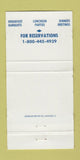 Matchbook Cover - Sherman House Batesville IN 30 Strike