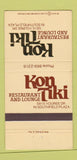 Matchbook Cover - Kon Tiki Southfield Plaza WEAR 30 Strike