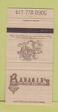 Matchbook Cover - Radagin's Hyannis Cape Cod MA 30 Strike