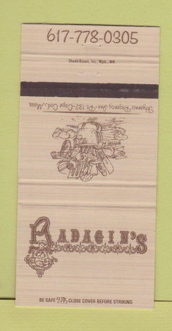 Matchbook Cover - Radagin's Hyannis Cape Cod MA 30 Strike