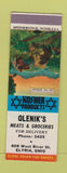 Matchbook Cover - Olenik's Meats Grocery Jewish Kosher Elyria OH SAMPLE