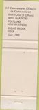 Matchbook Cover - Riverside Trust Hartford Portland Essex Old Lyme CT