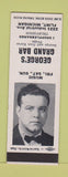 Matchbook Cover - George's Grand Bar Flint MI shuffleboard SAMPLE