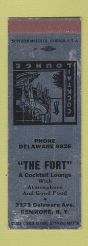 Matchbook Cover - The Fort Kenmore NY WEAR SAMPLE