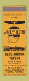 Matchbook Cover - Blue Mirror Tavern Tampa FL SAMPLE