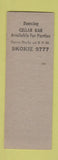 Matchbook Cover - Bob Muhlke's Clover Club Evanston Skokie IL SAMPLE