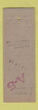 Matchbook Cover - Portland Hotel OR SAMPLE