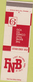 Matchbook Cover - First National Bank Erie PA