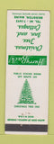 Matchbook Cover - Christmas Tree Inn Cottages Bridgton ME