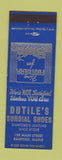 Matchbook Cover - Dutile's Sundial Shoes Sanford ME