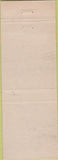 Matchbook Cover - Castle Hotel Castle CO