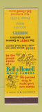 Matchbook Cover - Mansur's Augusta ME Bell Howell Movie Camera