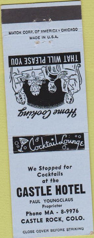 Matchbook Cover - Hotel Congress Pueblo CO