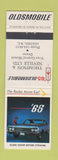 Matchbook Cover - 1965 Oldsmobile Thomson Neville Golden BC