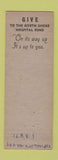 Matchbook Cover - Belgrave Oldsmobile General Tire Great Neck LI NY