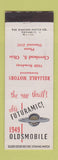 Matchbook Cover - 1949 Oldsmobile Reliable Motors Cleveland OH