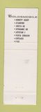 Matchbook Cover - 1965 Oldsmobile Sander Palmerton PA