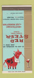 Matchbook Cover - Red Steer Glenwood Springs Colorado restaurant 30 Strike