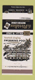 Matchbook Cover - Floridian Motor Lodge St Augustine FL 30 Strike