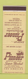 Matchbook Cover - Pioneer Grocery Los Angeles CA