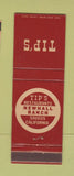 Matchbook Cover - Tip's Restaurants Saugus Newhall Ranch CA