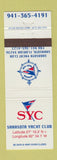 Matchbook Cover - Sarasota Yacht Club FL
