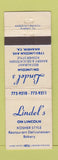 Matchbook Cover - Lindel's on Lincoln Anaheim CA Kosher WEAR