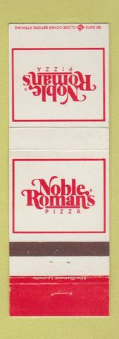 Matchbook Cover - Noble Roman's Pizza