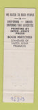Matchbook Cover - Uniforms Hemet CA