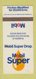 Matchbook Cover - Mobil oil gas Australia SAMPLE 30 Strike