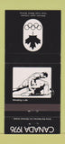 Matchbook Cover - 1976 Canada Olympics Wrestling BLACK 30 Strike