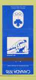Matchbook Cover - 1976 Canada Olympics Wrestling BLUE 30 Strike