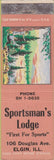 Matchbook Cover - New Ranch Motel La Crescent MN Lacrosse WI