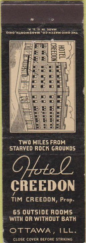 Matchbook Cover - Sportsman's Lodge Elgin IL WEAR