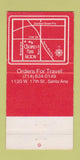 Matchbook Cover - Chicago Pizza Factory Santa Ana CA 30 Strike