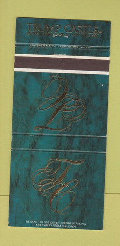 Matchbook Cover - trump Casino WEAR 30 Strike