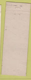 Matchbook Cover - Hotel Kirkpatrick Walsenburg CO