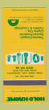 Matchbook Cover - Holo Krome Couplings Socket Plainsboro NJ 30 Strike