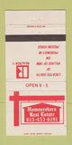 Matchbook Cover - Homeseekers Real Estate Pigeon Forge TN 30 Strike