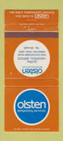 Matchbook Cover - Olsten Temp Services Norwood OH 30 Strike