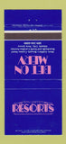 Matchbook Cover - Merv Griffin Resort Atlantic City NJ casino 30 Strike